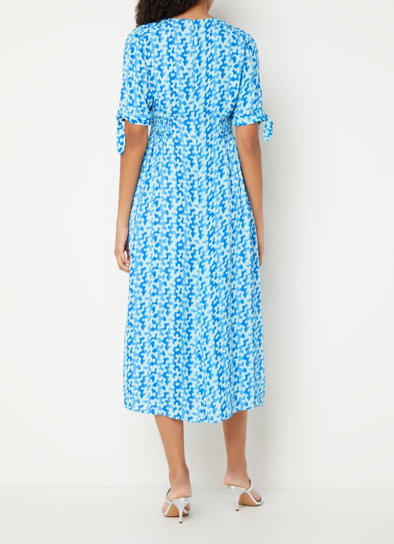Rochie midi cu decolteu în V Whistles Hazy