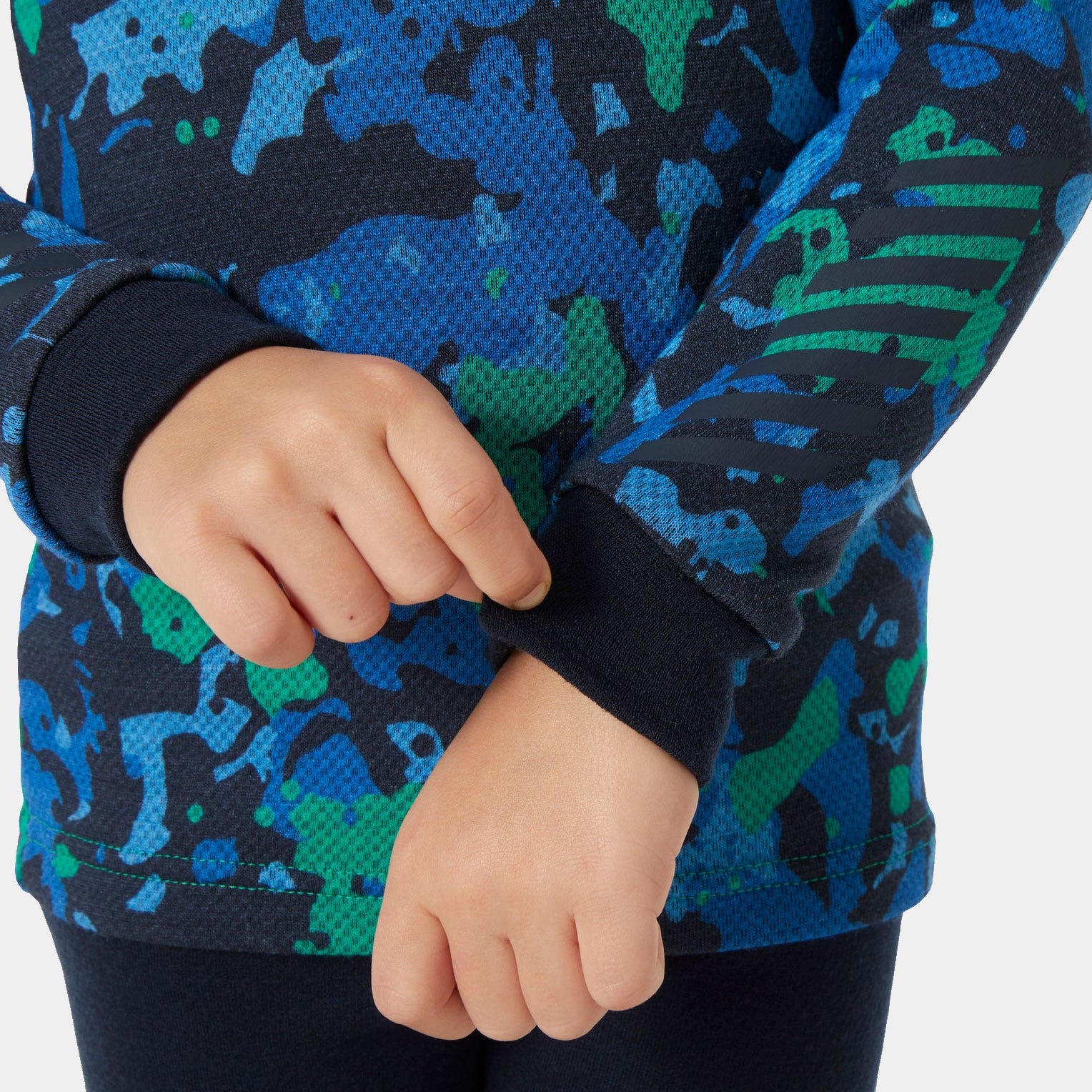Kids' Graphic LIFA® Merino Wool Base Layer Set