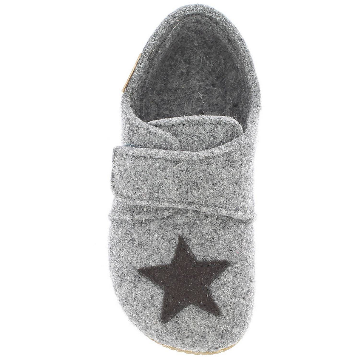 Klettmodell Filz Stern Grau Ballerinas