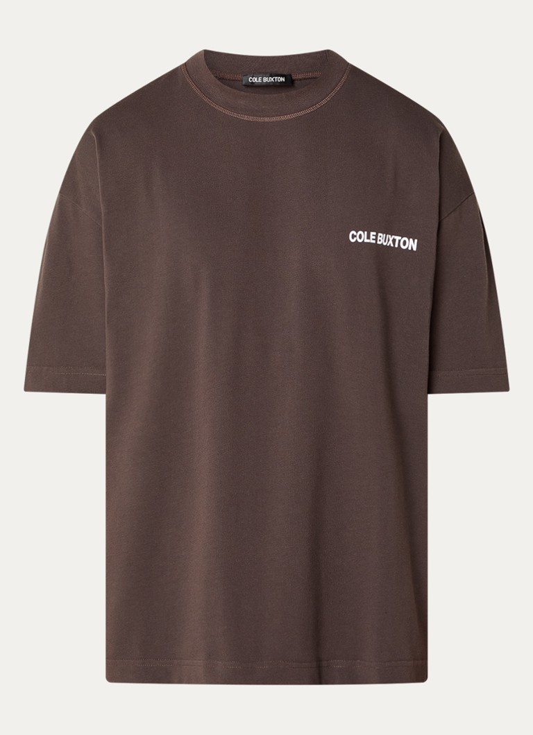 Cole Buxton Sportswear -t-paita, jossa logo ja painatus takana