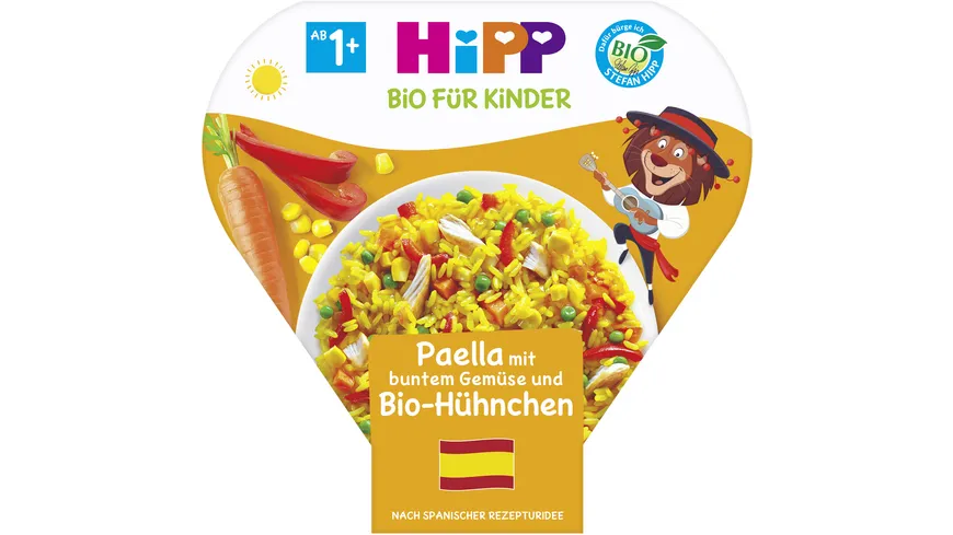 HiPP Bio für Kinder Teller aus aller Welt 250 g