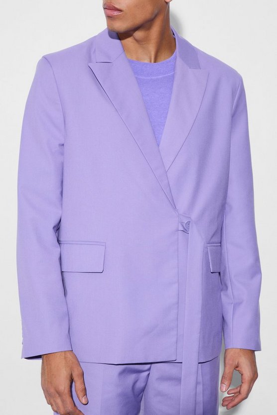Oversize Blazer mit Träger-Detail