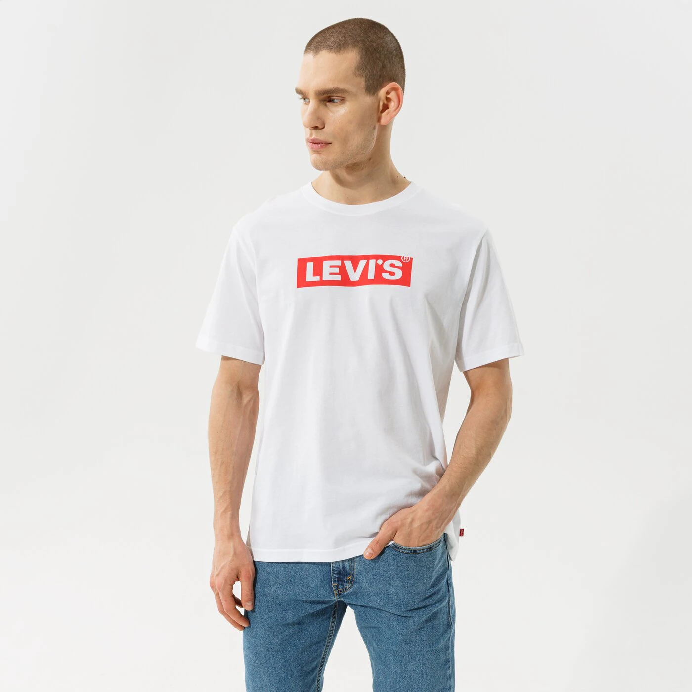 LEVI'S T-SHIRT BOXTAB T Weiß