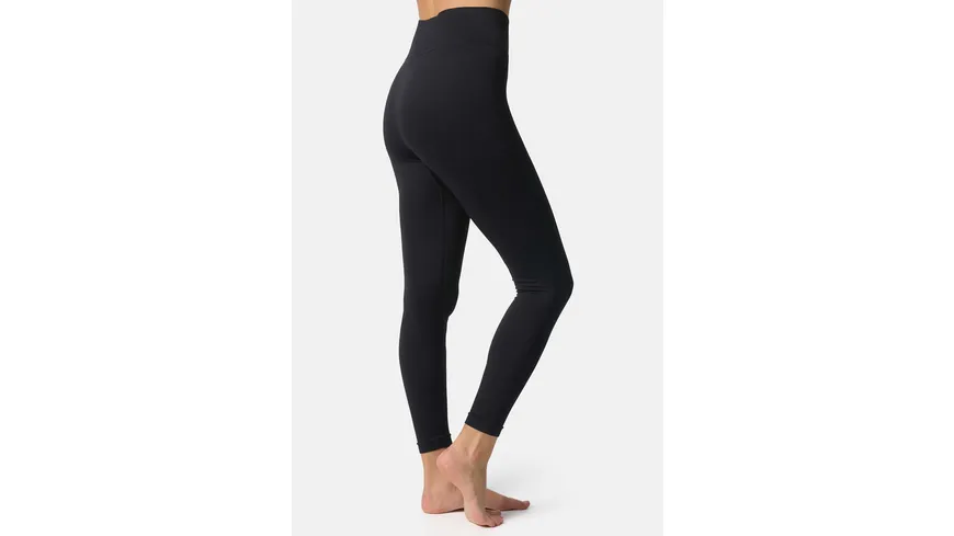 NUR DIE Damen Leggings Active Relax & Go Schwarz