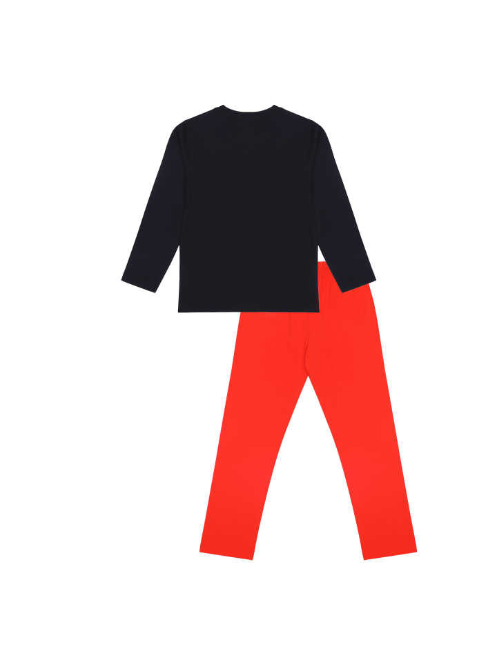 LEGO LEGO Ninjago Jungen Schlafanzug Pyjama langarm in rot günstig kaufen