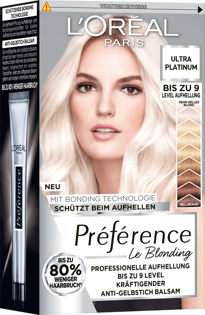 Haare Aufheller 9L Ultra Platinum, 1 St
