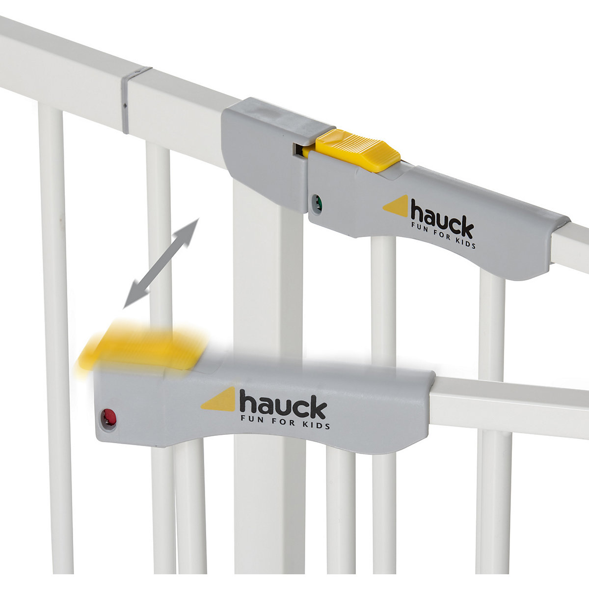Tür-und Treppenschutzgitter Auto Close`n Stop, 75 - 80cm, weiß