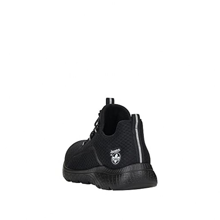 RIEKER Sportliche Slipper schwarz