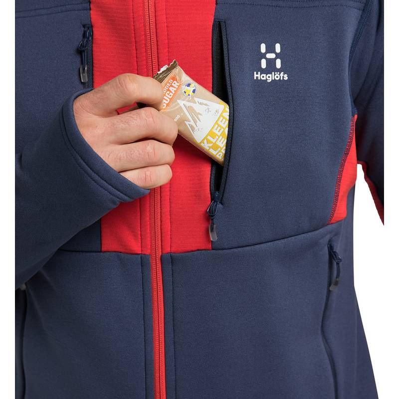 Haglfs Roc Nordic Mid Hood Fleecejacke Herren