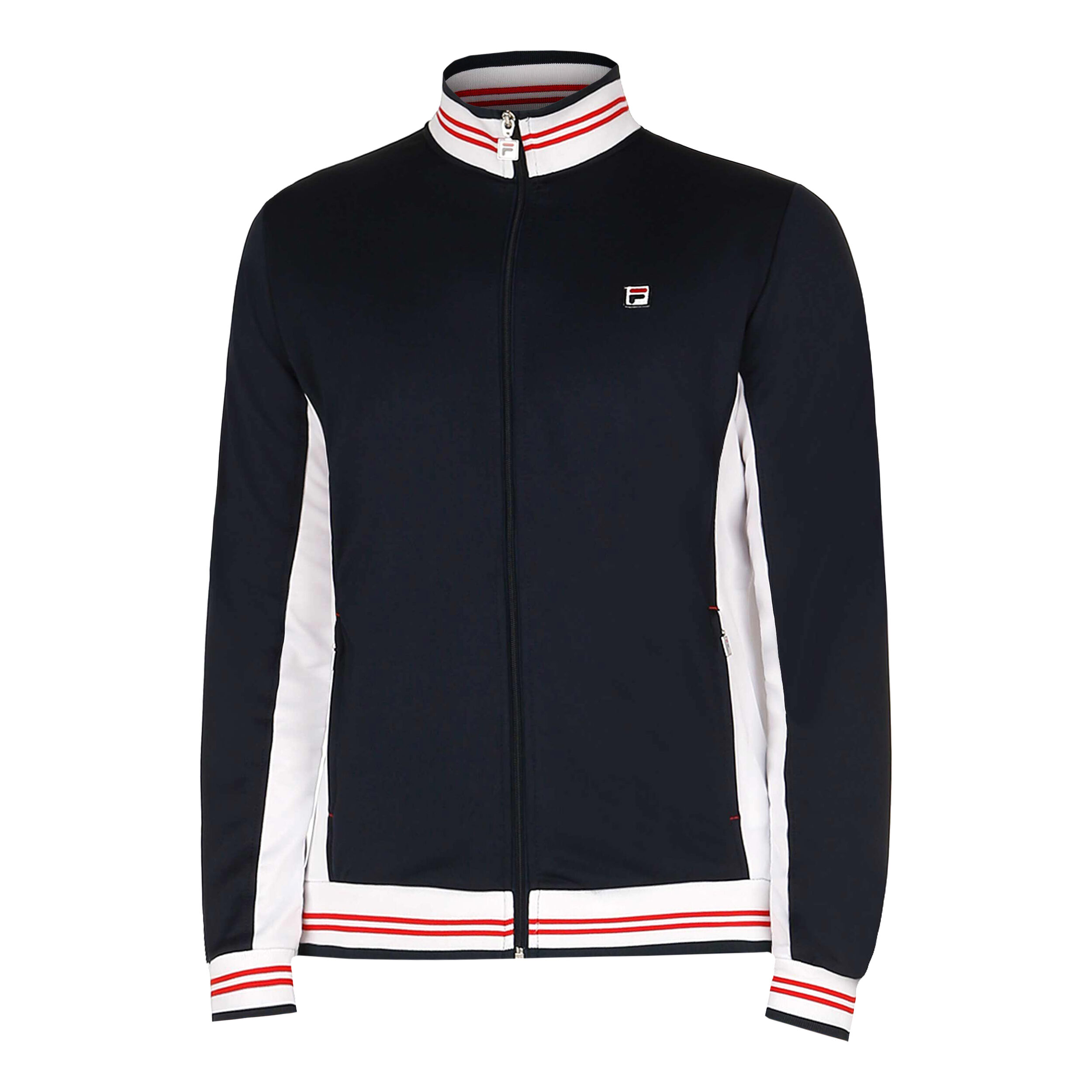 Ole Trainingsjacke Herren - Dunkelblau, Weiß