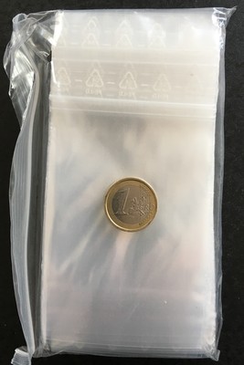 Zip-Beutel 70x100mm (100 Stk.)