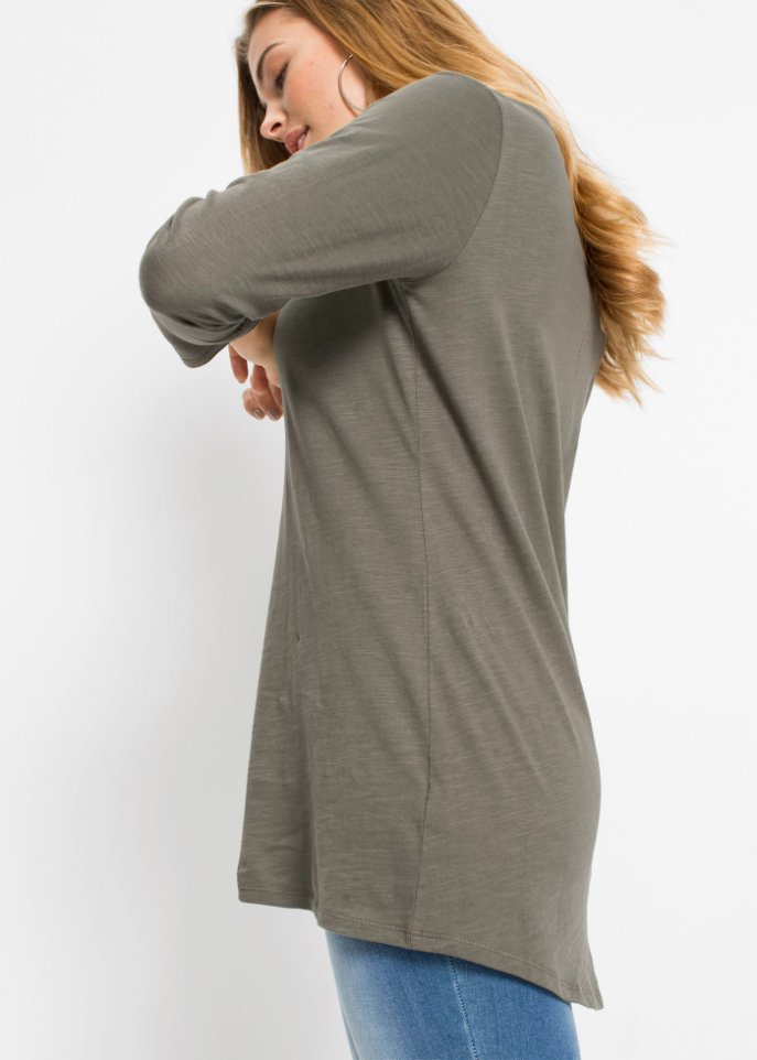 Langarmshirt mit Rundhalsausschnitt
