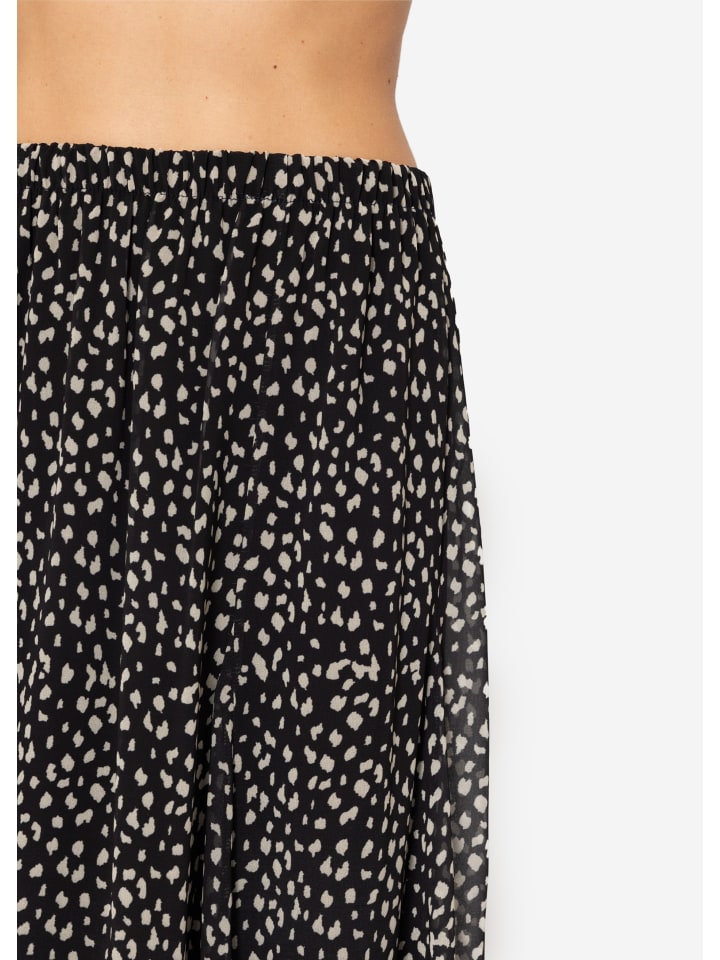 SASSYCLASSY Chiffon Rock in Schwarz günstig kaufen
