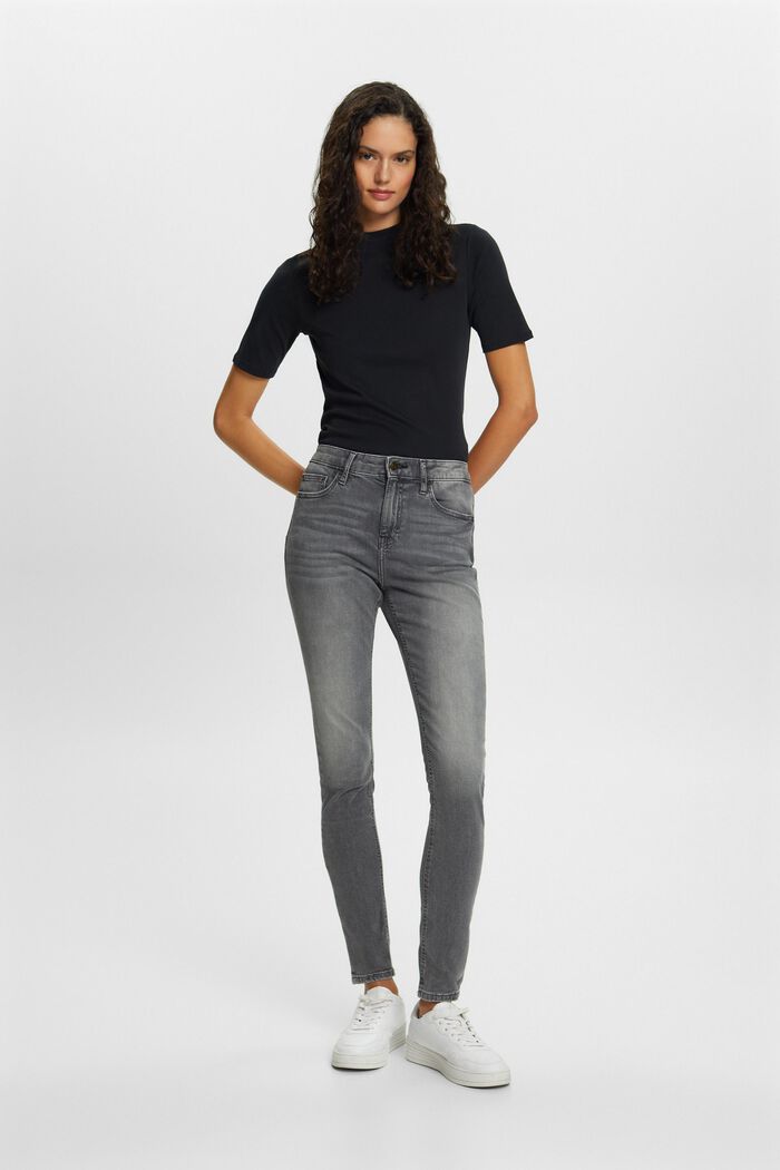 High-Rise-Jeans im Skinny Fit