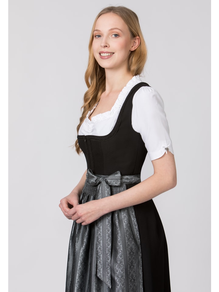 Stockerpoint Stockerpoint Dirndlschürze Corinna in grau günstig kaufen