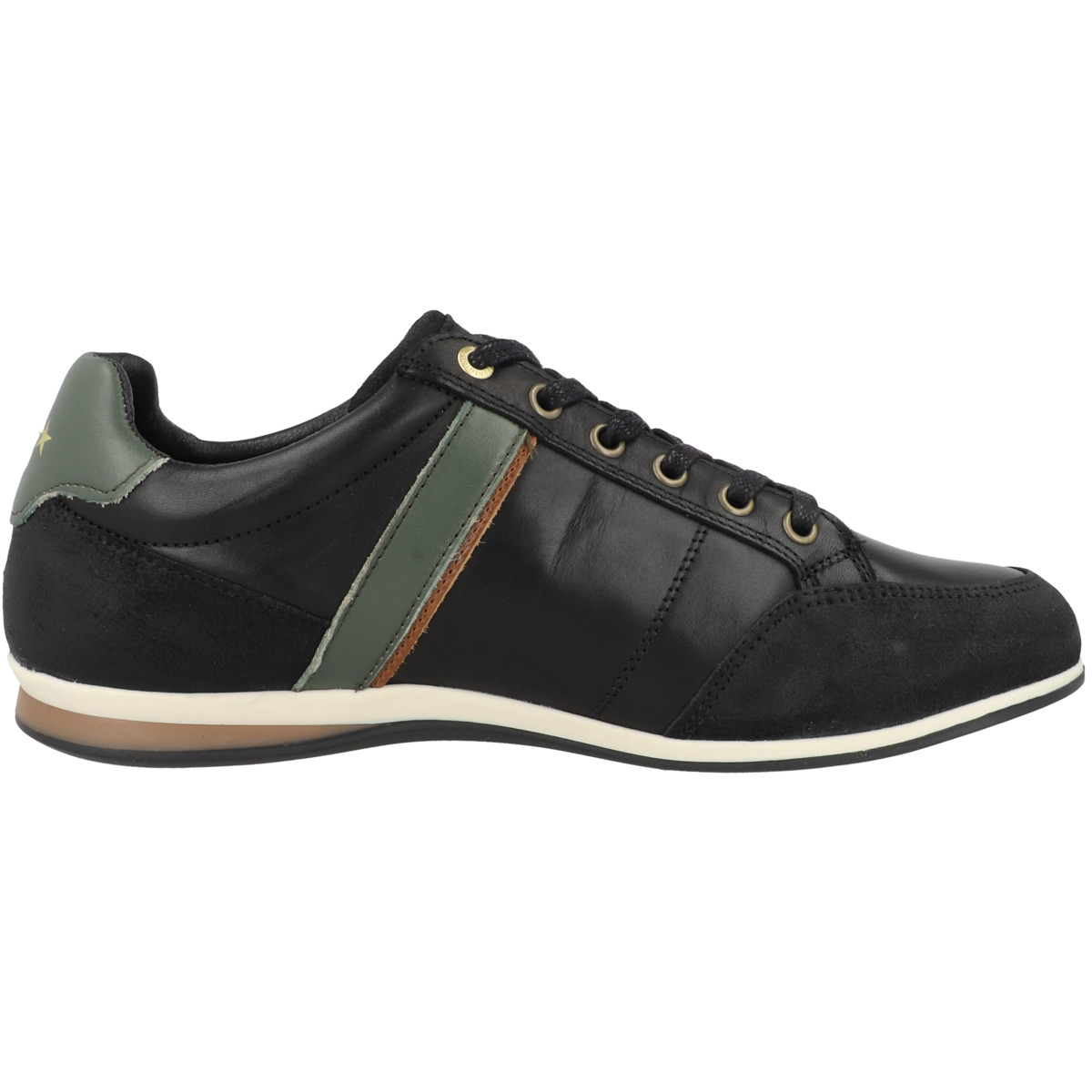 Pantofola d Oro Roma Uomo Low Sneaker Low schwarz