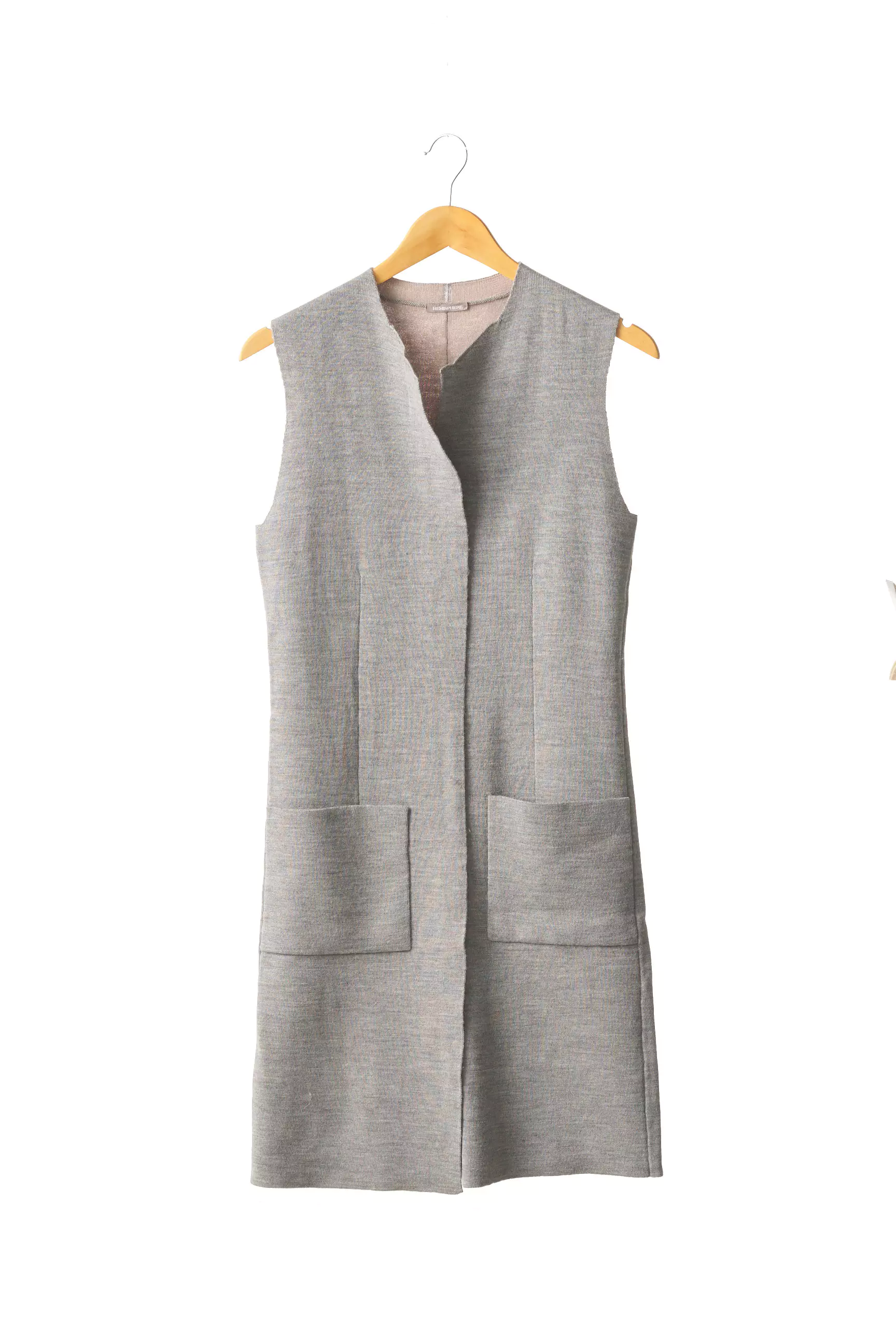 Hemisphere Gilet Femme couleur gris