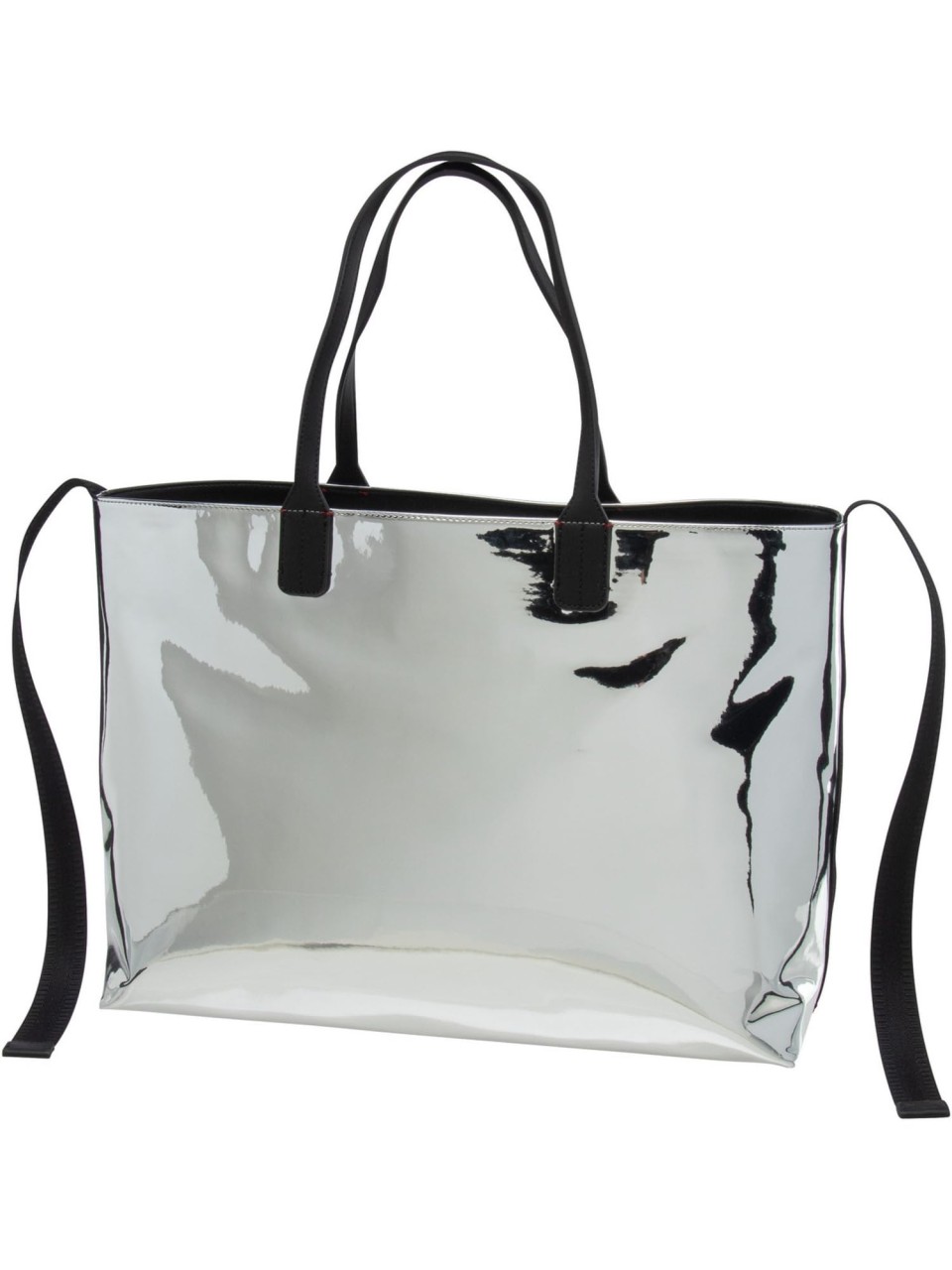 TOMMY HILFIGER Handtaschen silber Iconic
