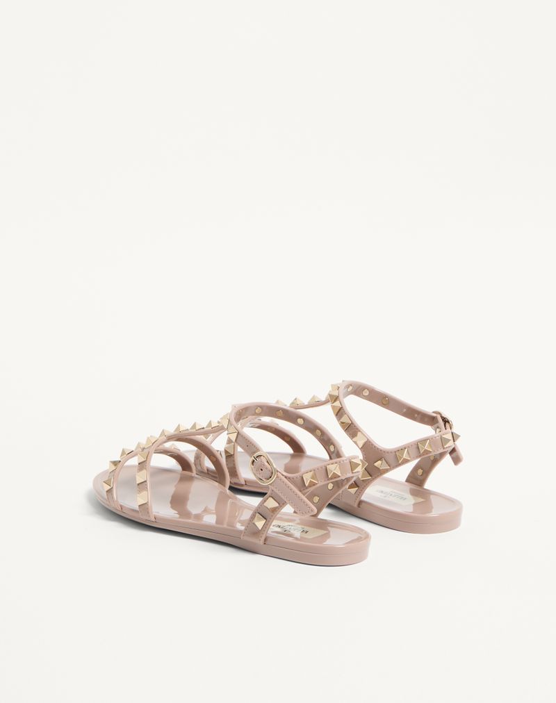 Sandália de borracha Rockstud Low
