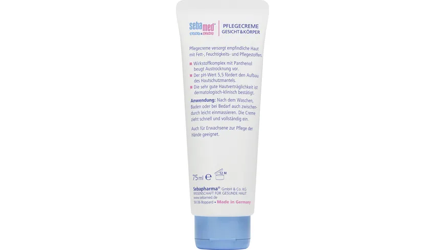 Sebamed Baby&Kind Pflegecreme 75ml 75 ml