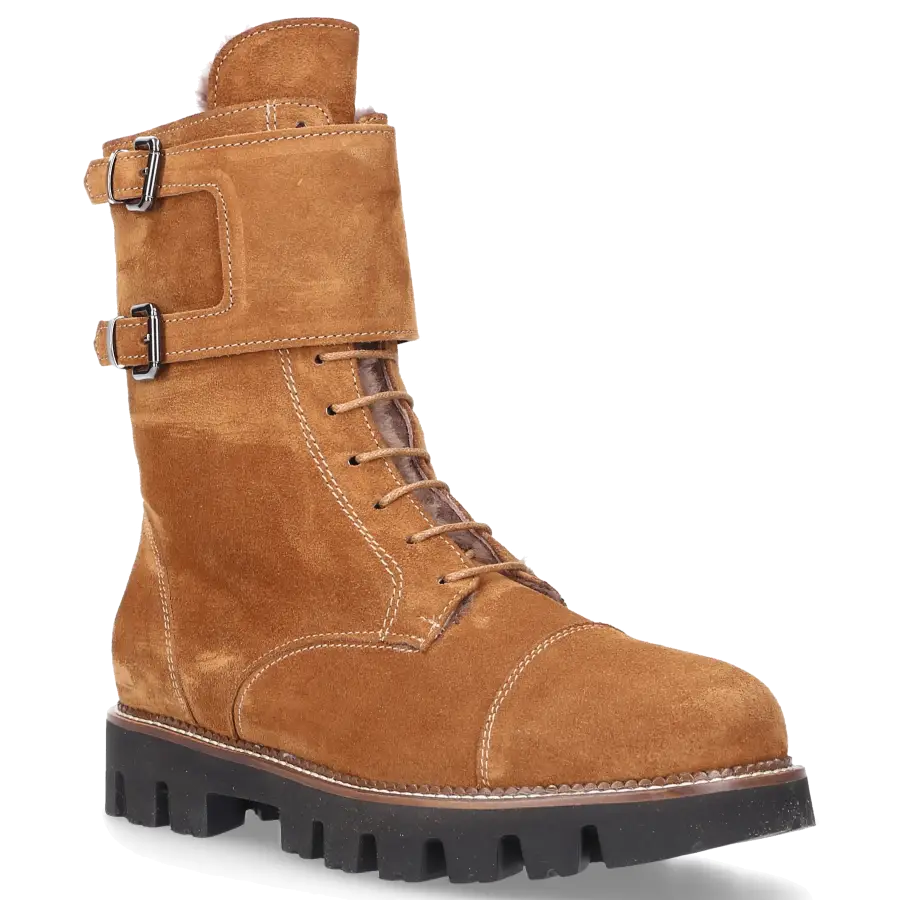 EN AVANT - Stiefeletten 0522 Veloursleder - braun