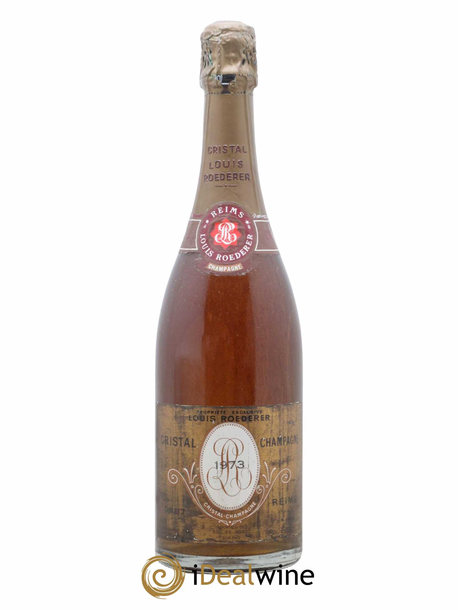 Cristal Louis Roederer  1973 - Lot de 1 Bouteille