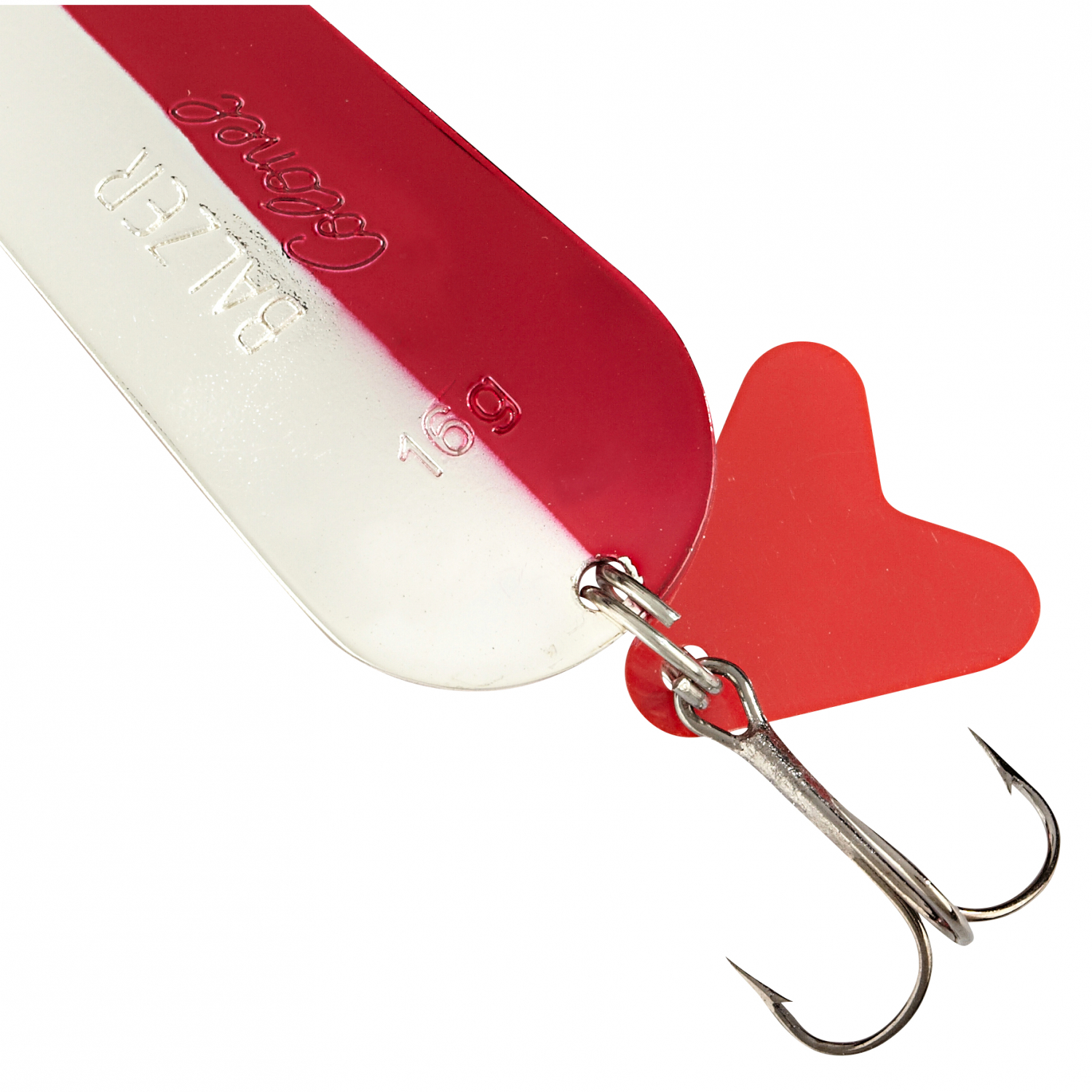 Colonel Blinker Classic Curvy (silber/rot)