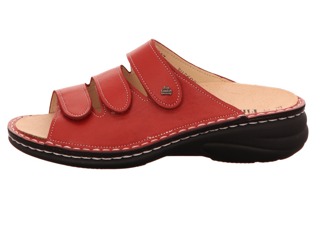 FINN COMFORT Komfort Sandalen rot