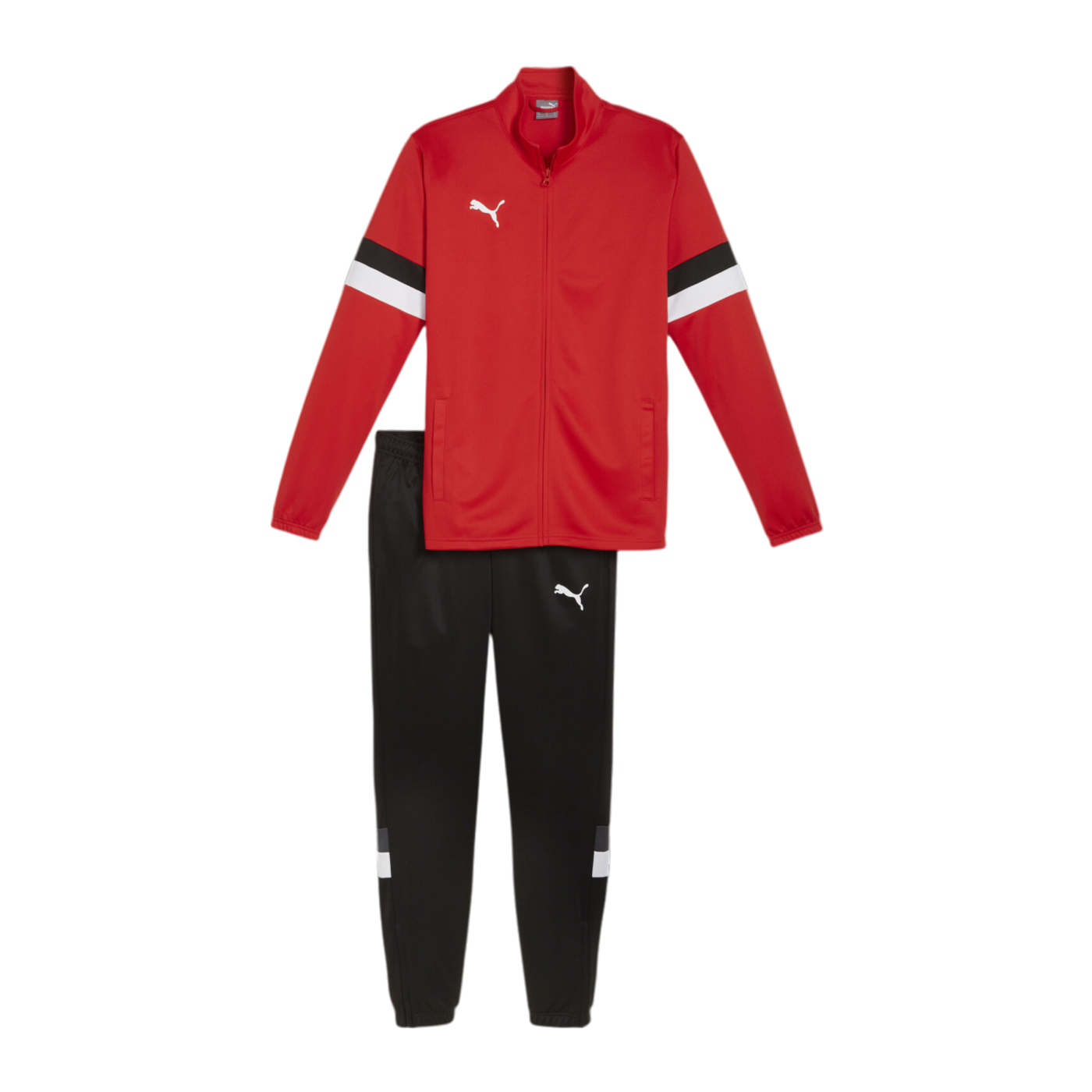 PUMA teamRISE Trainingsanzug Rot F01