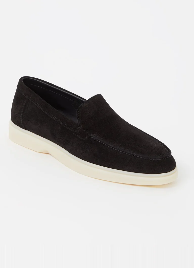 Scarpe slip-on in camoscio Amalfi di Mason Garments