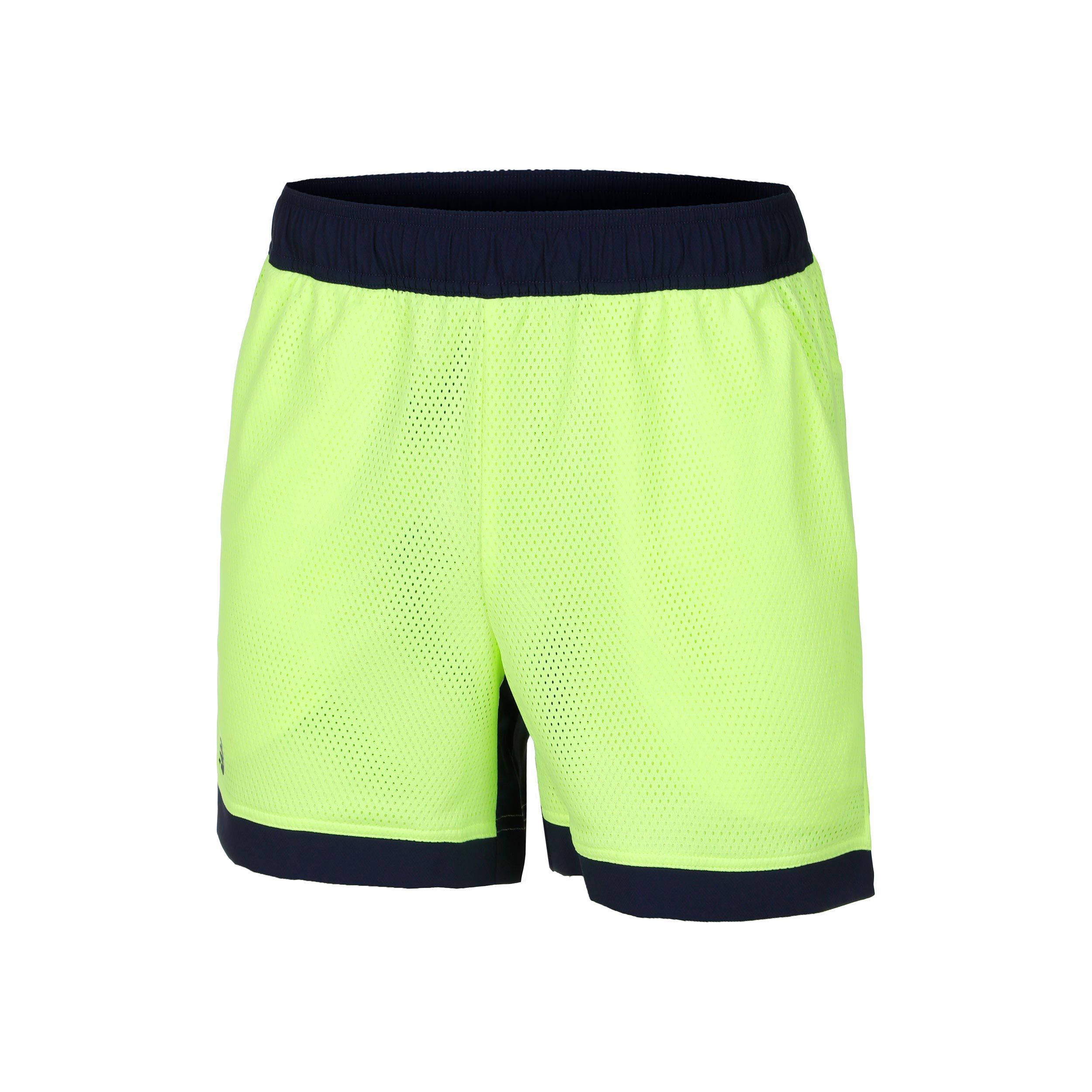 Tournament Double Layer Shorts Herren - Limette