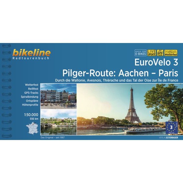EUROVELO 3 . PILGER-ROUTE - Radwanderführer