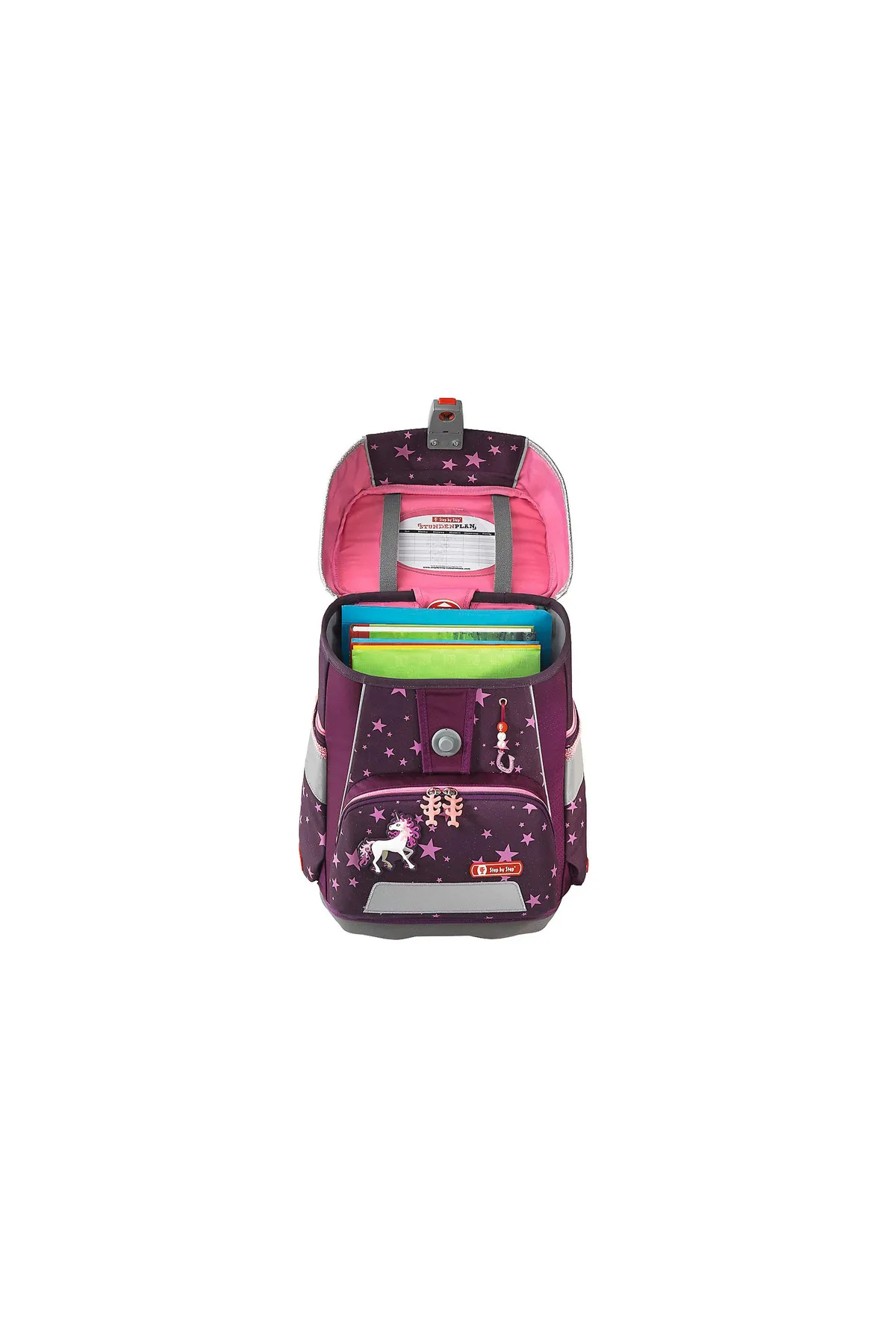 Step By Step  Rucksack - Lila - Unifarben