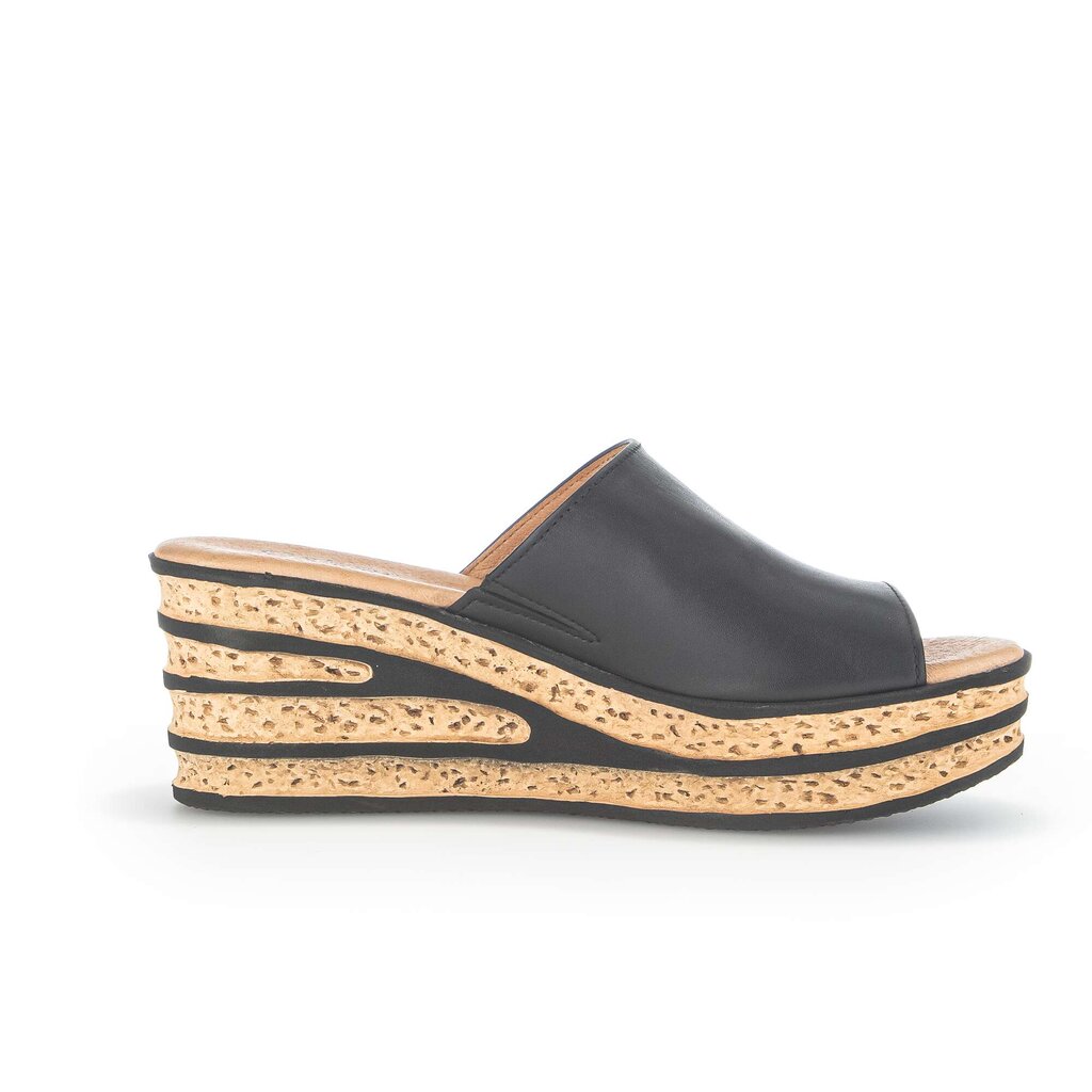 Gabor fashion Pantolette schwarz