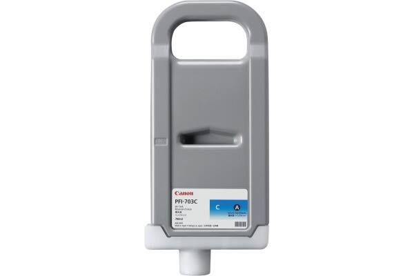 Canon PFI-703C Original Tintenpatrone Cyan