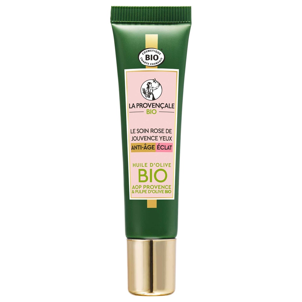 La Provençale Le Soin Rose de Jouvence Yeux  Anti-ÂgeEclat Soin Yeux Anti-Âge Eclat Bio