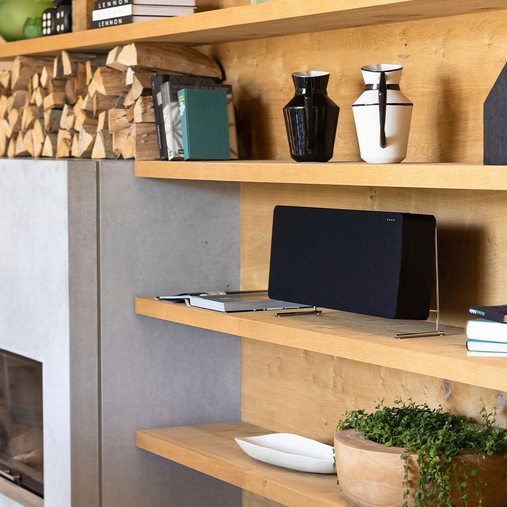 Braun LE01 Lautsprecher (Bluetooth, WLAN, mit Sprachsteuerung)
