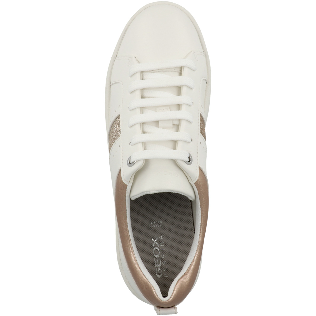 Geox D Skyely A Sneaker Low weiss