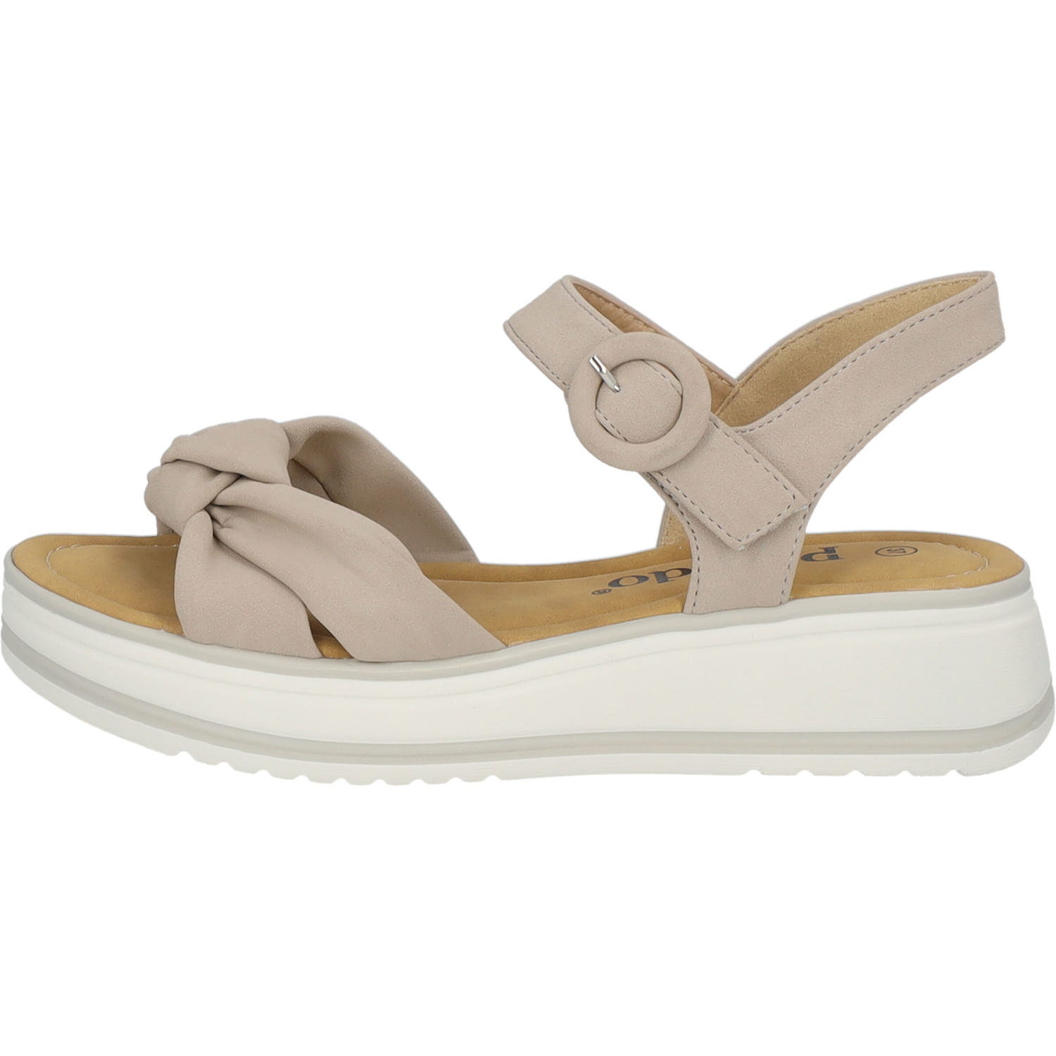Palado Ebelli, Plateau-Sandaletten, Damen, Beige