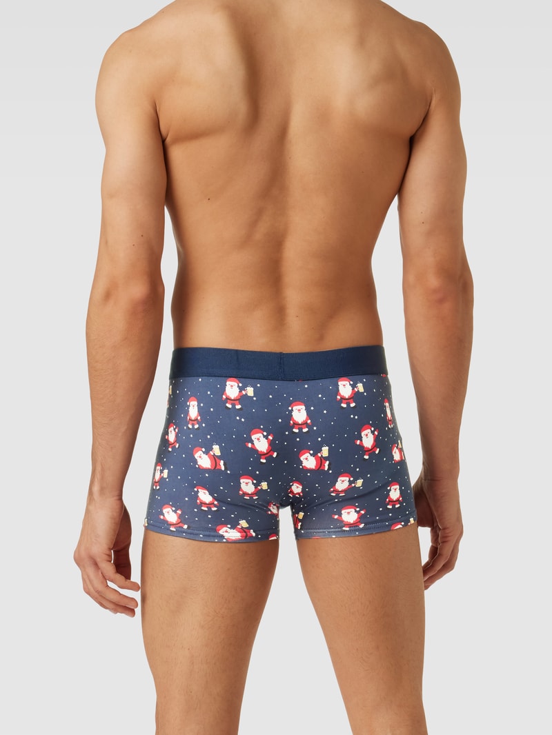 Trunks mit Allover-Muster im 2er-Pack in rot