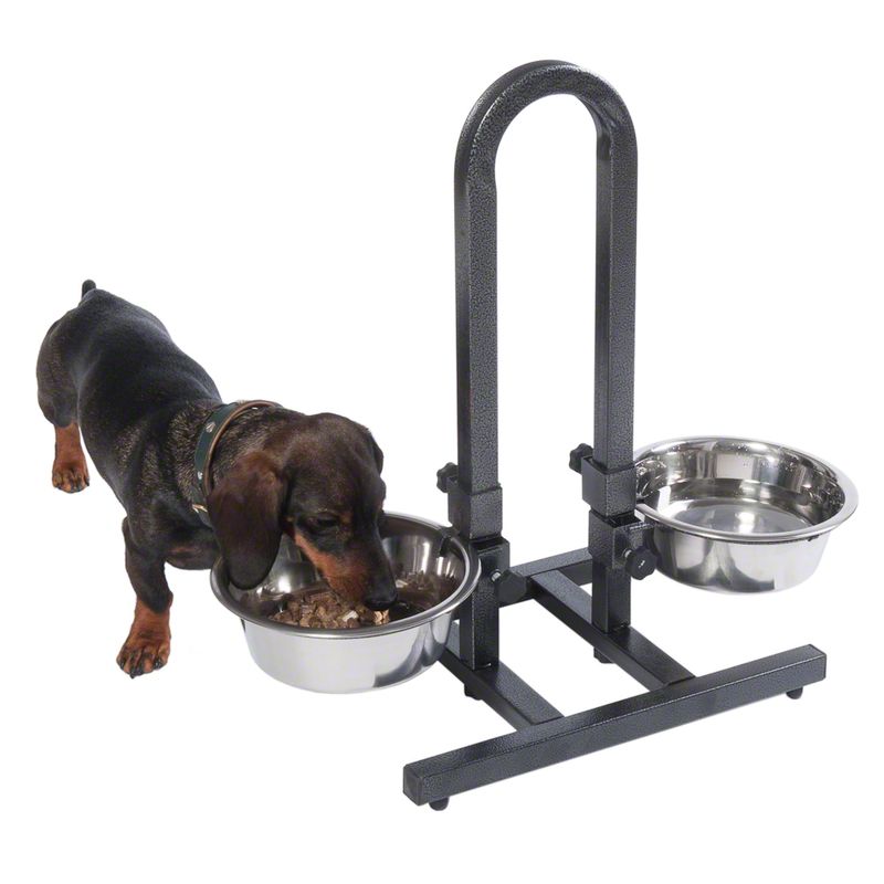 U-Hundebar inklusive 2 Edelstahlnäpfe zu TOP-Preisen | bitiba %