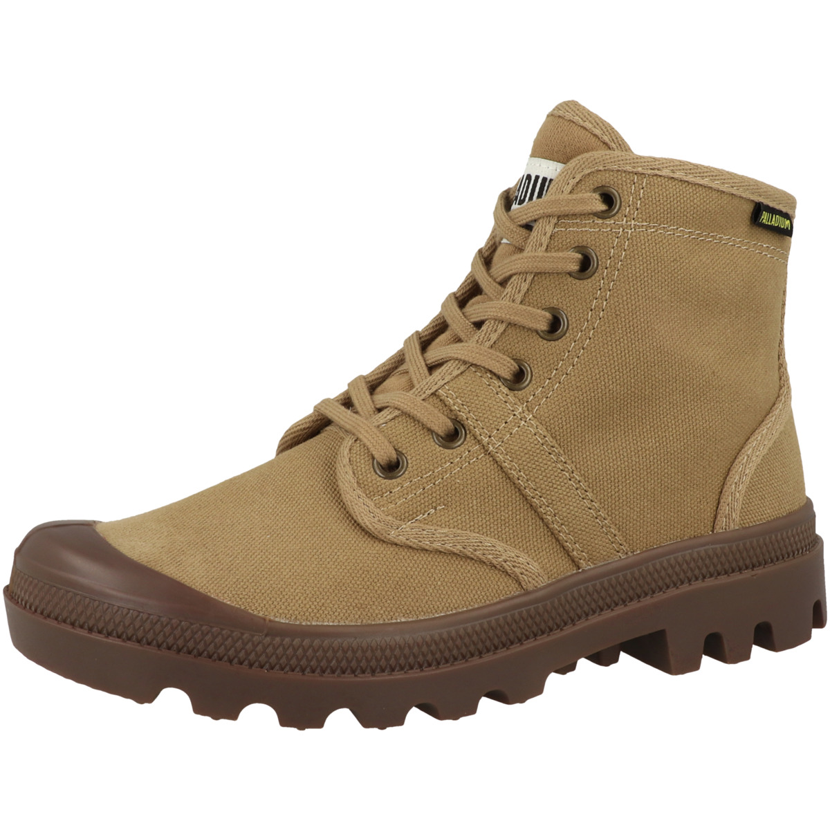 Palladium Pallabrousse Schnürboots hellbraun