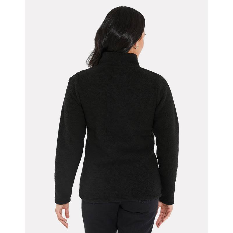 Threadbare THB Pharell 1/4 Zip Fleece Fleecepullover Damen
