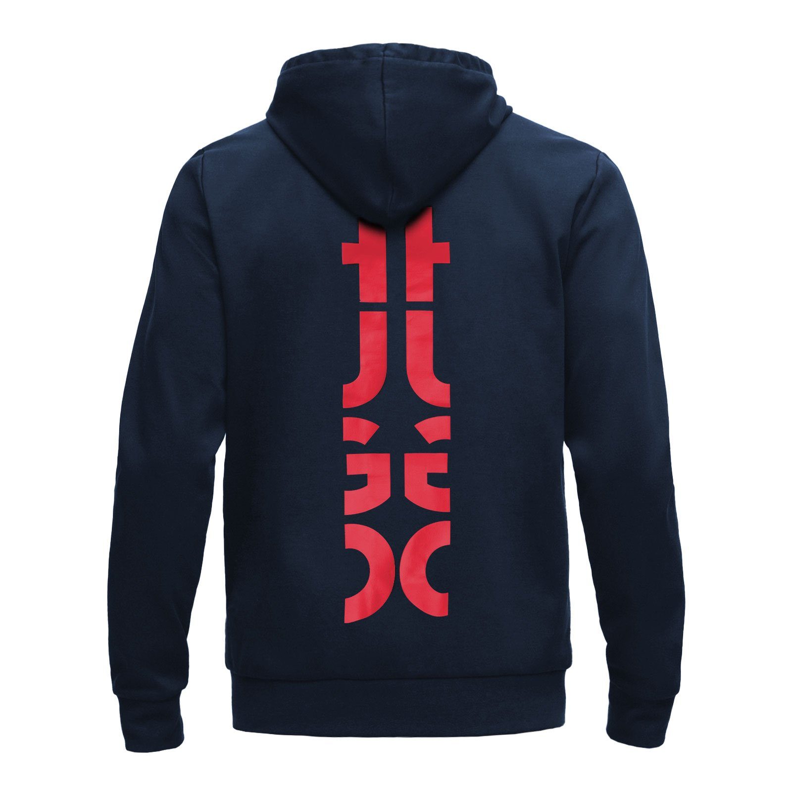 HUGO Hoodie Cut Logo Hoodie mit Split-Logo auf der Rückseite