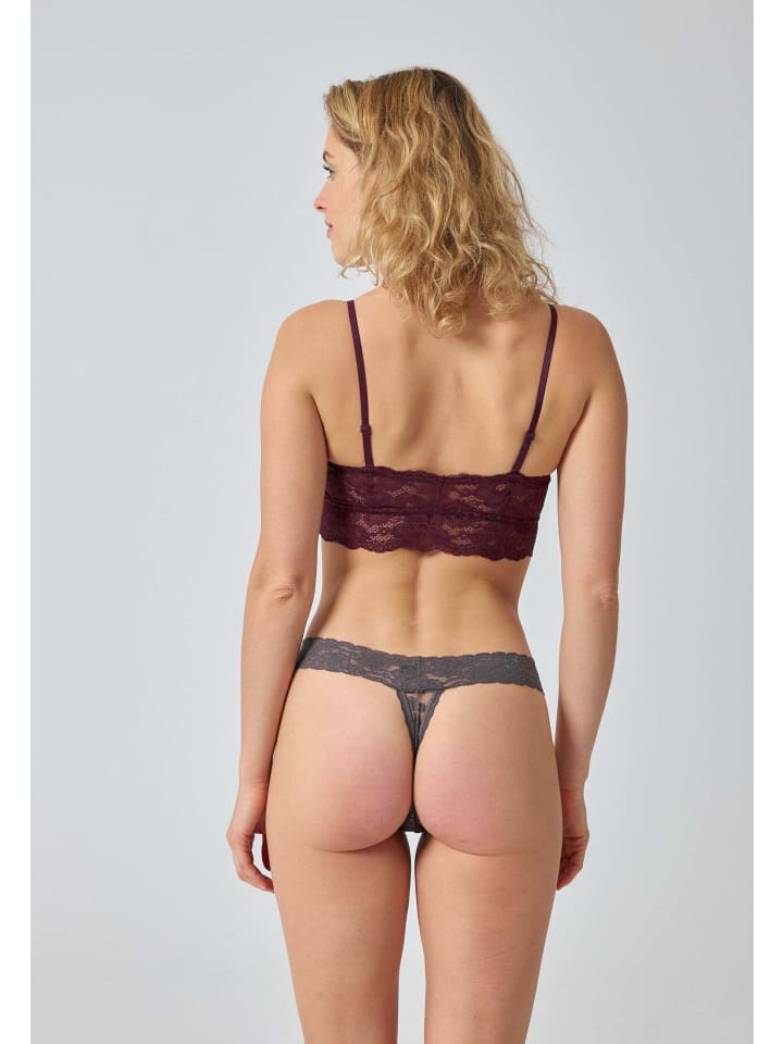 SNOCKS Spitzen-BH Damen 1 Stück in Weinrot günstig kaufen