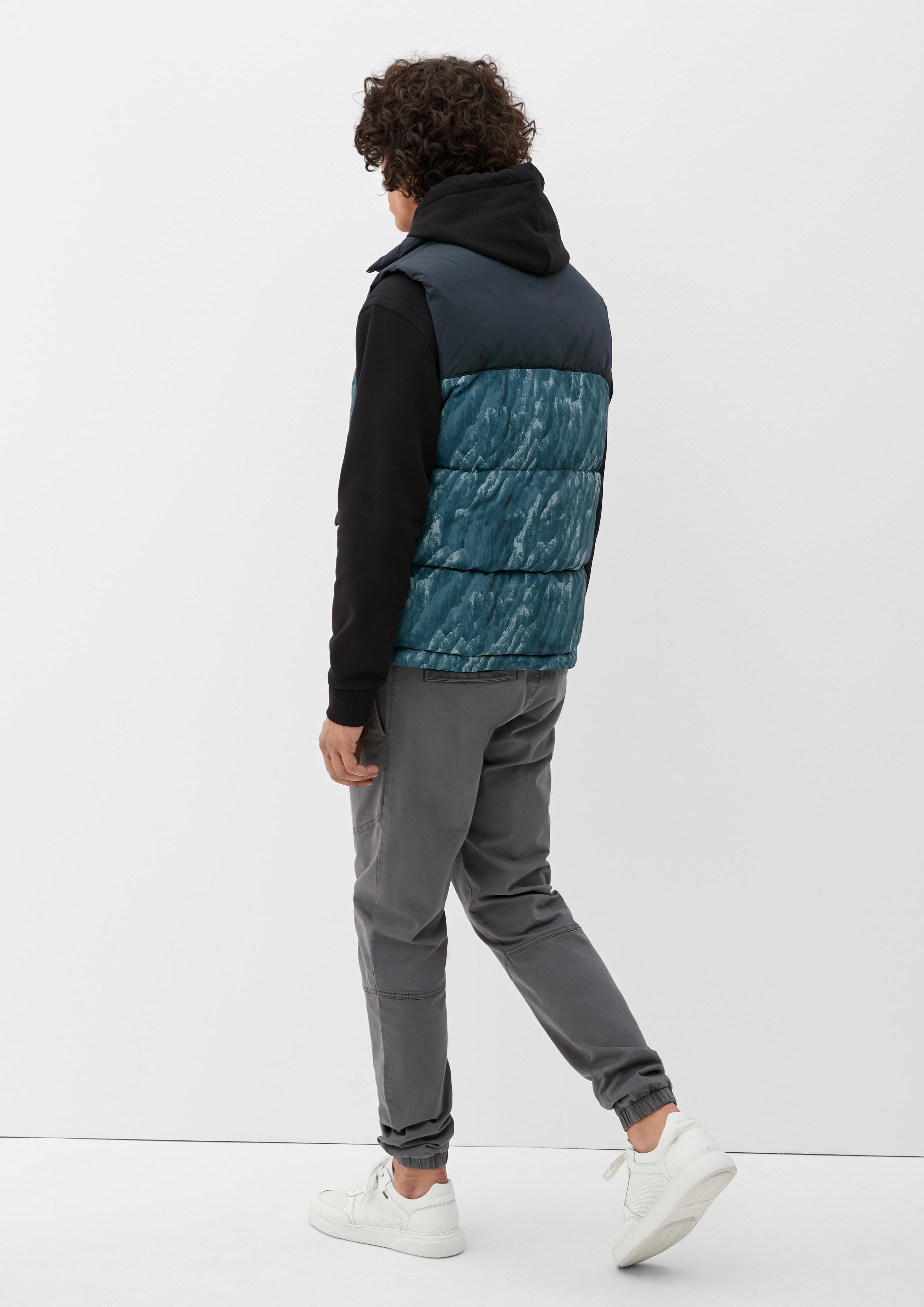 Warm wattierte Steppweste  2117456-79A0