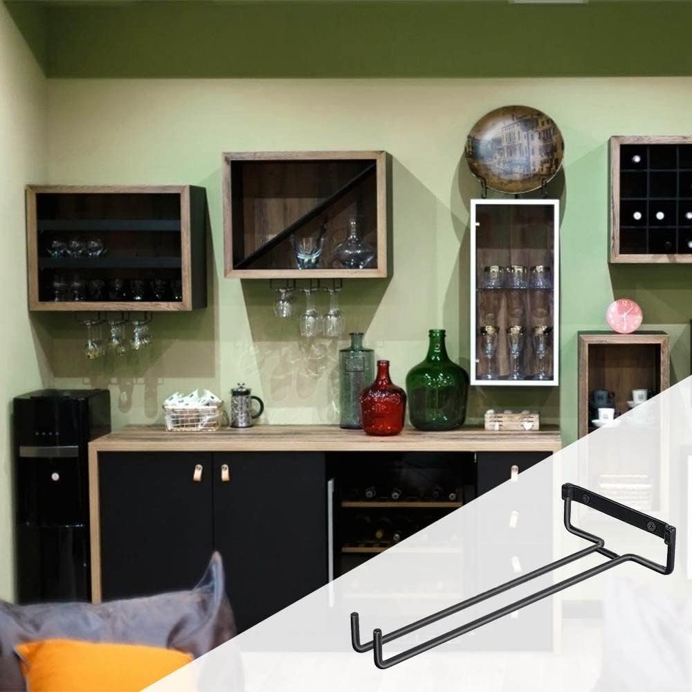 KOMIRO Gläserhalter 4pcs Gläserhalter Weinglashalter Wand Weinglas