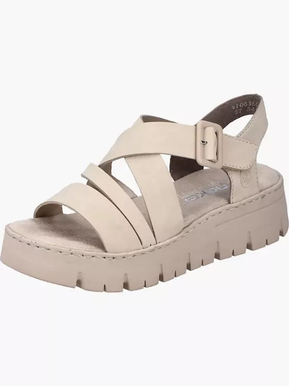 Rieker Damen Riemchensandalen