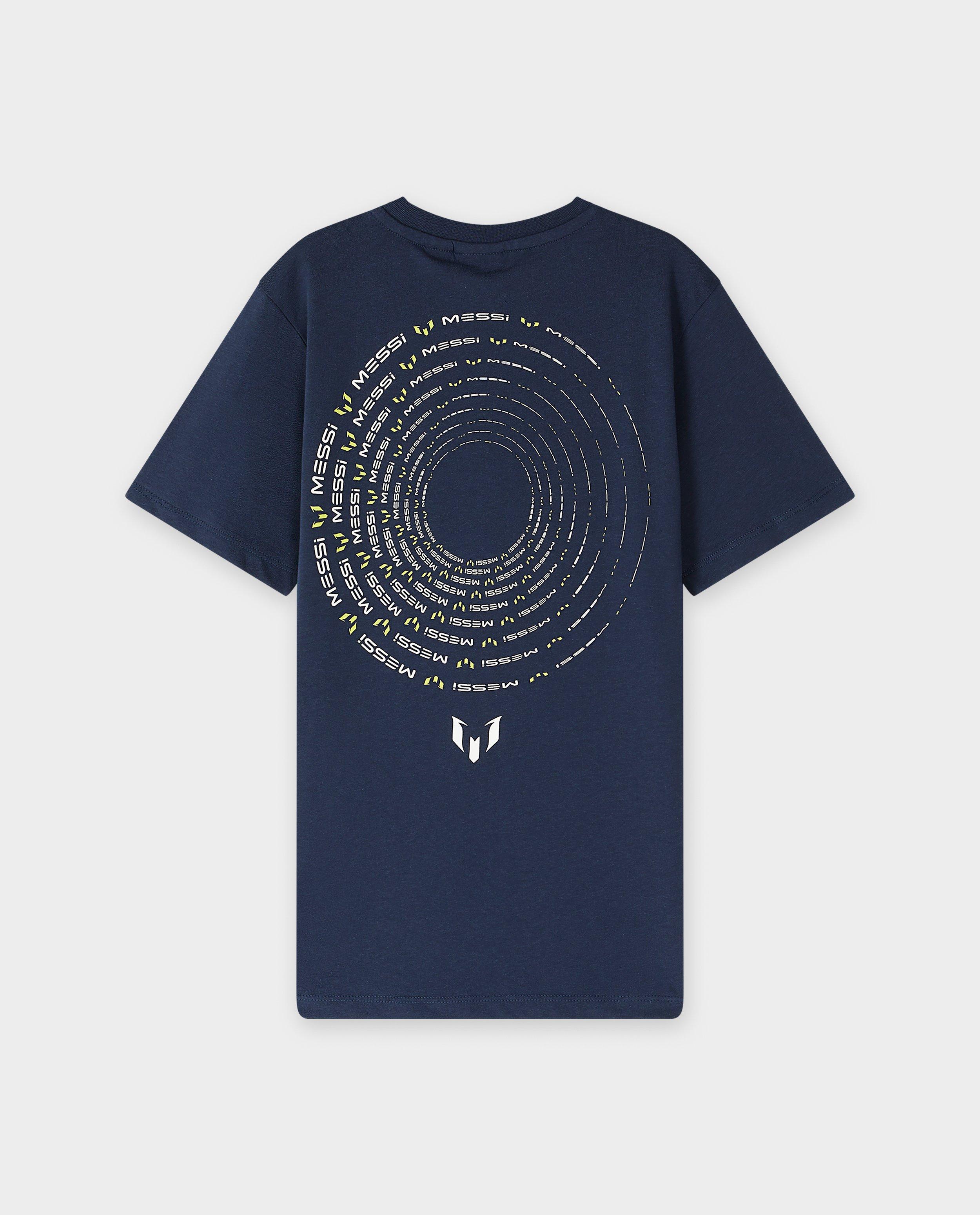Tricou Vingino x Messi cu imprimeu Messi pe spate, albastru închis