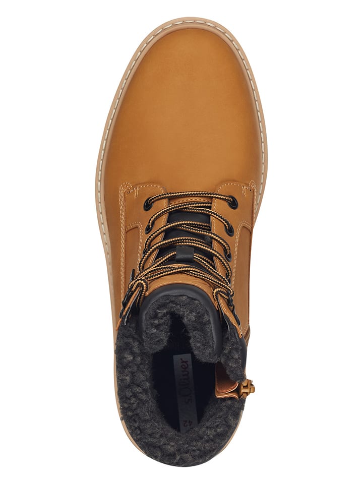 s.Oliver Boots in Hellbraun günstig kaufen